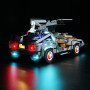 Комплект LED-подсветки BrickBling для LEGO 10300 Back to the Future Time Machine с пультом управления