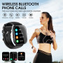 Смарт-часы PEFUPEW P114 с Bluetooth-звонками, экраном 1,85" и 112 спортивными режимами