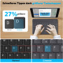 Беспроводная Bluetooth-клавиатура Emetok EM003 QWERTZ для iPad и iPhone