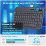Беспроводная Bluetooth-клавиатура Emetok EM003 QWERTZ для iPad и iPhone
