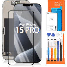 Дисплейный модуль для iPhone 15 Pro с сенсорным экраном, 6,1"