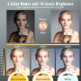 Кольцевая LED-лампа VEVICE 11,5" со штативом 177 см и держателем для телефона