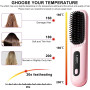 Беспроводная терморасческа Go Brush Pro для выпрямления и укладки волос