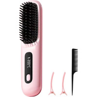 Беспроводная терморасческа Go Brush Pro для выпрямления и укладки волос