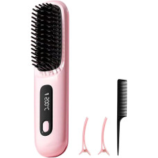 Бездротова термогребінець Go Brush Pro для випрямлення та укладання волосся