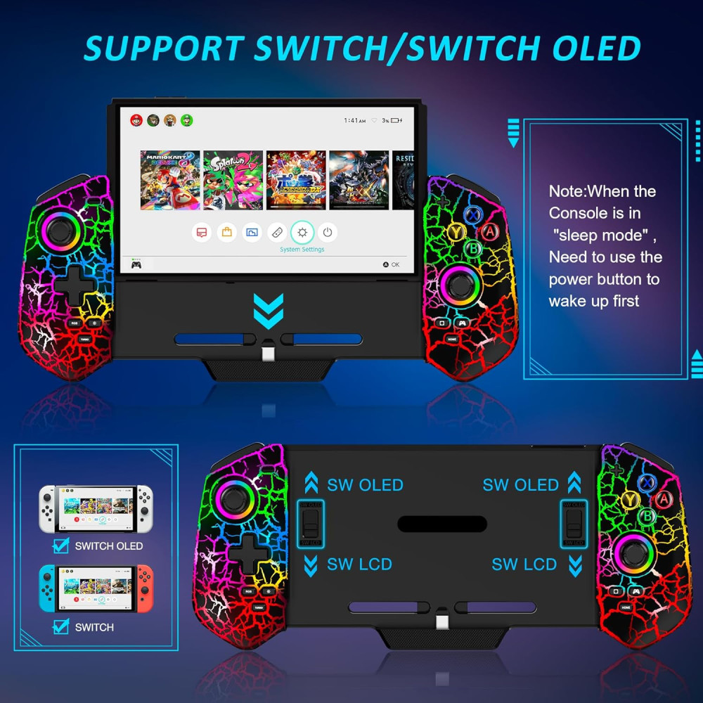 Беспроводной контроллер MystNova для Nintendo Switch / Switch OLED