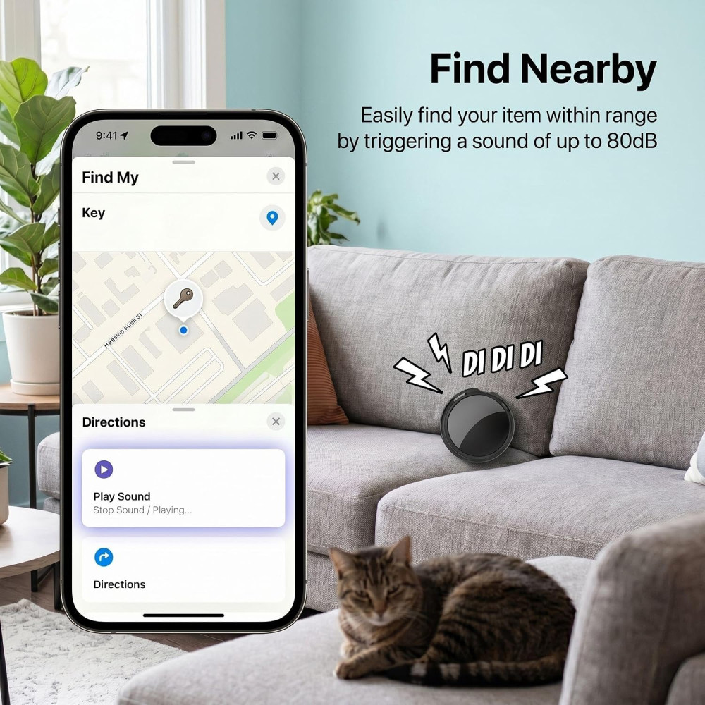 Bluetooth-трекер CYBUDS для Apple Find My