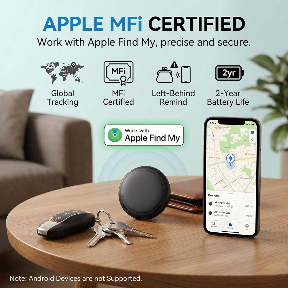 Bluetooth-трекер CYBUDS для Apple Find My