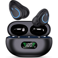Наушники открытого типа BUABMEQ Open Ear Bluetooth 5.3 с зарядным кейсом