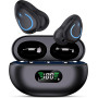 Наушники открытого типа BUABMEQ Open Ear Bluetooth 5.3 с зарядным кейсом