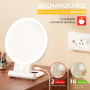 Дзеркало для макіяжу Auxmir з LED-підсвічуванням 30X/1X