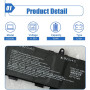 Аккумулятор для ноутбука Dentsing CC03XL 53Wh 4400 мАч