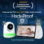 Видеоняня Babysense PRO Full HD с экраном 5,5" и двумя камерами