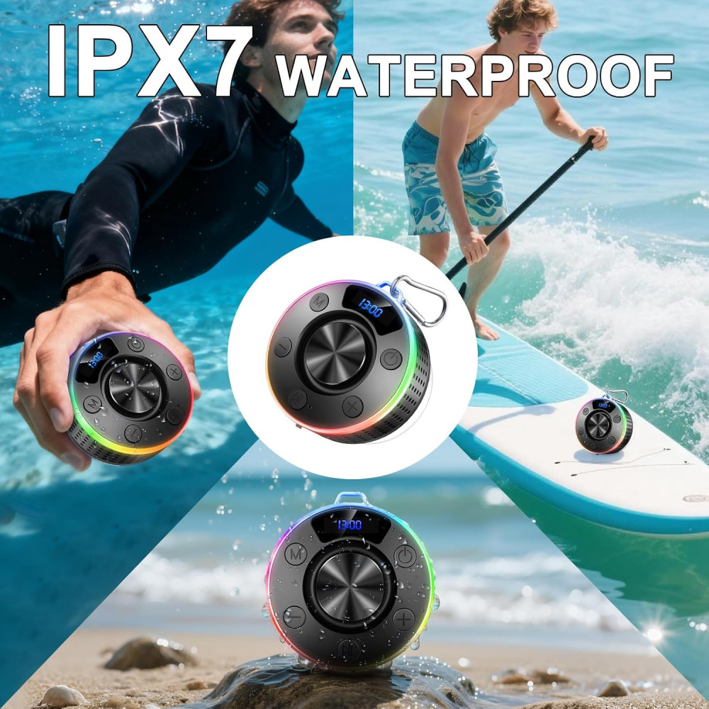 Портативная Bluetooth-колонка Donerton T7C с защитой IPX7
