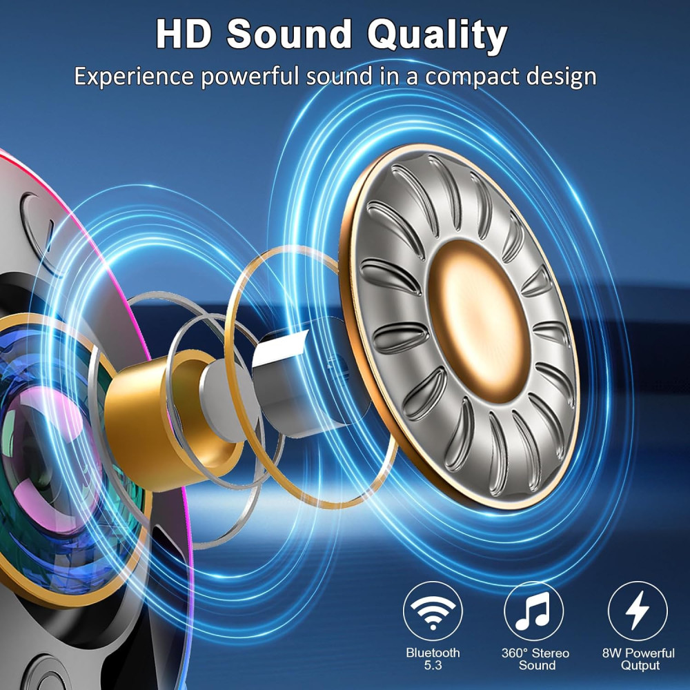 Портативная Bluetooth-колонка Donerton T7C с защитой IPX7