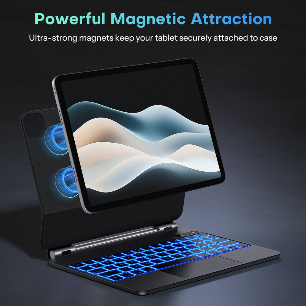 Чехол-клавиатура OMOTON с трекпадом для iPad Pro 11" M5/M4