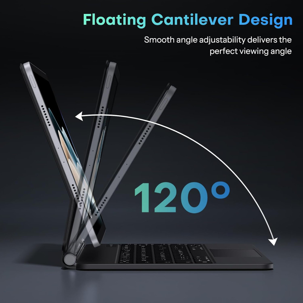 Чехол-клавиатура OMOTON с трекпадом для iPad Pro 11" M5/M4