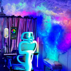 3D LED-светильник «Грозовая туча» с синхронизацией и музыкой, 6 м