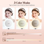 Двустороннее косметическое зеркало B Beauty Planet с LED-подсветкой, увеличением 1X/30X и аккумулятором 2000 мАч