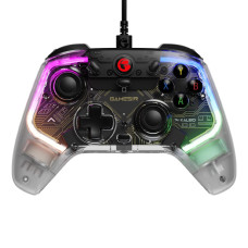 Проводной игровой контроллер GameSir T4 Kaleid для PC, Nintendo Switch и Android с RGB-подсветкой