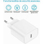 Сетевое зарядное устройство AINPOW 20 Вт с кабелем USB-C – Lightning 2 м для iPhone и iPad