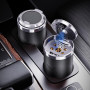 Автомобильная пепельница Geoyien с крышкой и автоматической LED-подсветкой