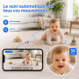 Поворотная Wi-Fi камера видеонаблюдения GUOANVISION US-S800 с 1080p, ночным видением и отслеживанием движения