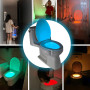 Ночник для унитаза ToiLight с датчиком движения и 8 цветами LED-подсветки