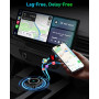 Беспроводной адаптер ecomoment 2-в-1 для Apple CarPlay и Android Auto с USB-A/USB-C