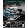 Беспроводной адаптер ecomoment 2-в-1 для Apple CarPlay и Android Auto с USB-A/USB-C