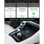 Беспроводной адаптер ecomoment 2-в-1 для Apple CarPlay и Android Auto с USB-A/USB-C