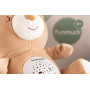 Плюшевый ночник funmuch с белым шумом, мелодиями и проектором звезд
