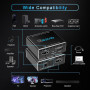 HDMI 2.0 аудиоэкстрактор EZCOO EX11PRO 4K 60 Гц с SPDIF, 3,5 мм и EDID