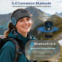 Bluetooth-повязка LC-dolida со встроенными наушниками и микрофоном для сна и спорта
