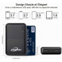 Портативный повербанк JONKUU 10000 мА·ч с двумя USB-выходами и USB-C/Micro-USB входами