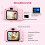 Детская цифровая камера ASTGMI C3 12 Мп с Full HD 1080P, картой памяти 32 ГБ и силиконовым чехлом