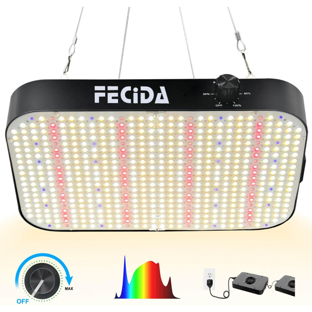 Фитолампа FECiDA УФ-ИК-излучение, полний спектр для растений 1000 Вт