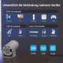 Мини проектор Aubor Mentech ‎HY300, Android 11, поддержка 4K и 1080P, WiFi6 и Bluetooth 5.0
