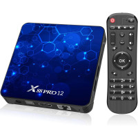TV Box Android 12.0, 4GB, Smart TV Box, Смарт-ТВ-приставка X88 Pro 12