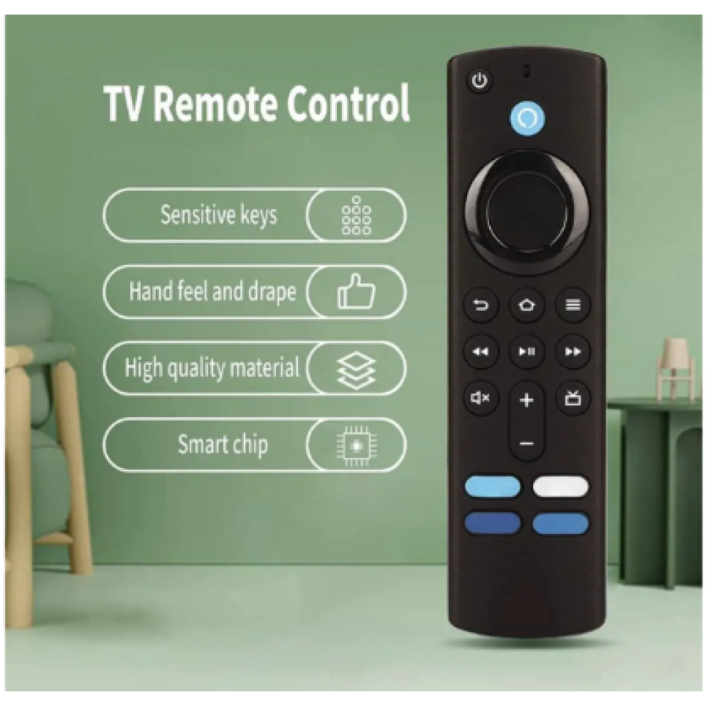 Пульт дистанционного управления Fire TV Stick 4K для смарт приставки с голосовым управлением Amazon Alexa