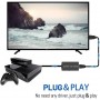 USB-адаптер для HD TV DVD Xbox PS3 BLU-Ray, конвертер SCART до HDMI 1080 HD з кабелем HDMI