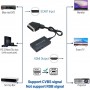 USB-адаптер для HD TV DVD Xbox PS3 BLU-Ray, конвертер SCART до HDMI 1080 HD з кабелем HDMI