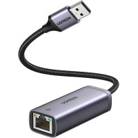 Сетевой адаптер Ugreen USB 3.0 Ethernet Type-C 1Гбит (1000Мбит/с)