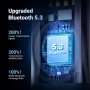 Вільні руки автомобільний Bluetooth-адаптер UGREEN 5.3 3,5 мм