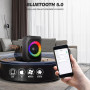 Караоке-машина Ankuka портативна Bluetooth-колонка з двома мікрофонами