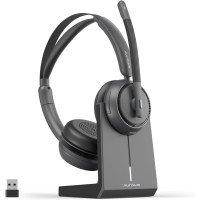 Беспроводная гарнитура Nuroum HP31D, наушники с зарядной базой, USB-подключением