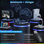 Ігрові навушники Krysenix для ПК, PS4, PS5, Switch, VR, з ключем 2,4 ГГц з мікрофоном