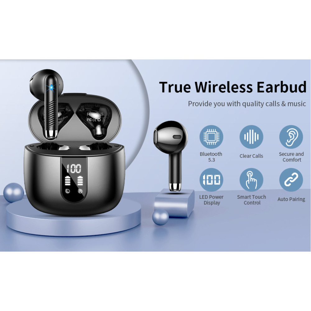 Bluetooth- навушники Drsaec (J55), Bluetooth 5.3, 56 годин відтворення