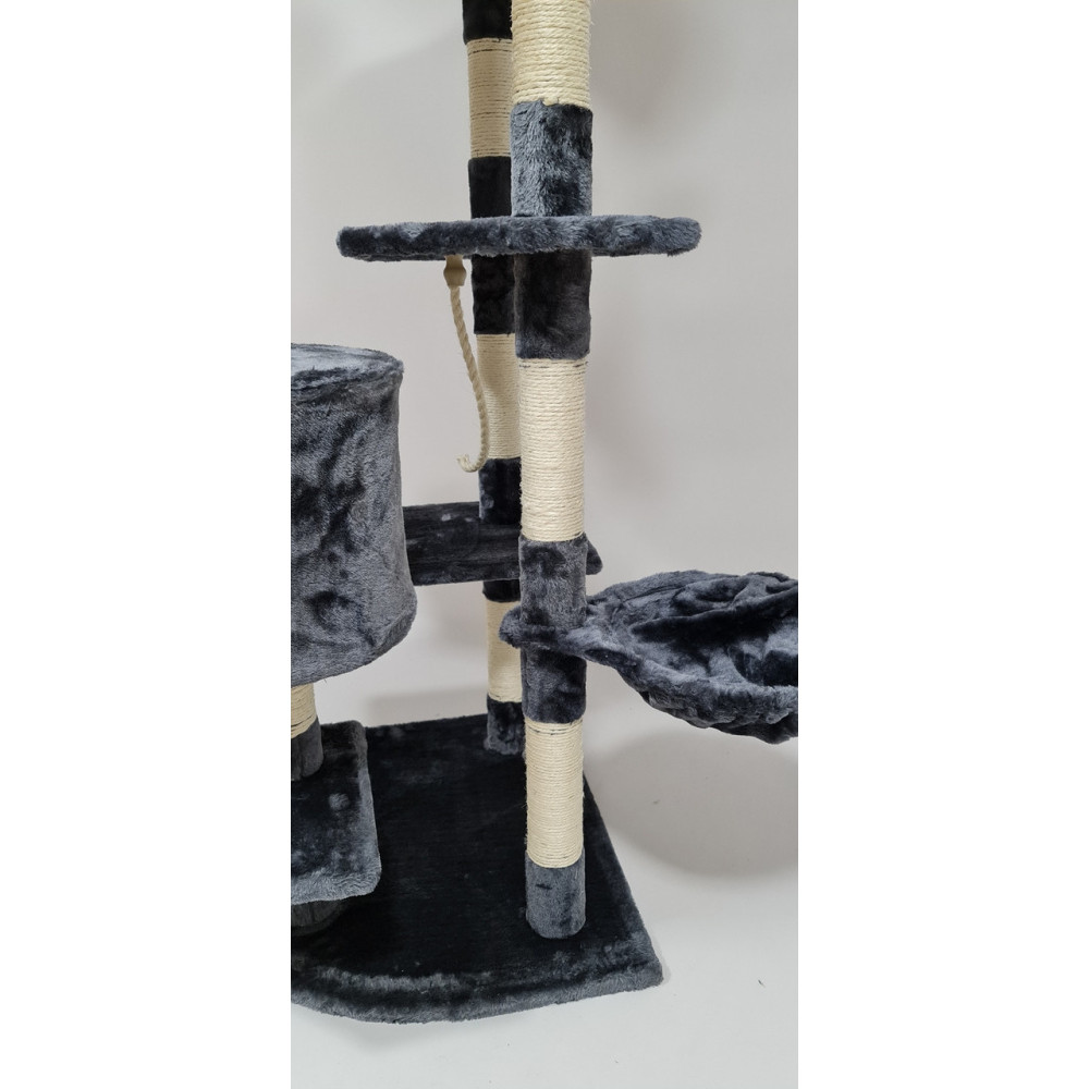 Когтеточка, домик, дряпка для кошек Avko CatTree 1966 Grey
