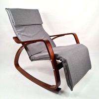 Кресло качели Avko ARC001 Walnut Grey